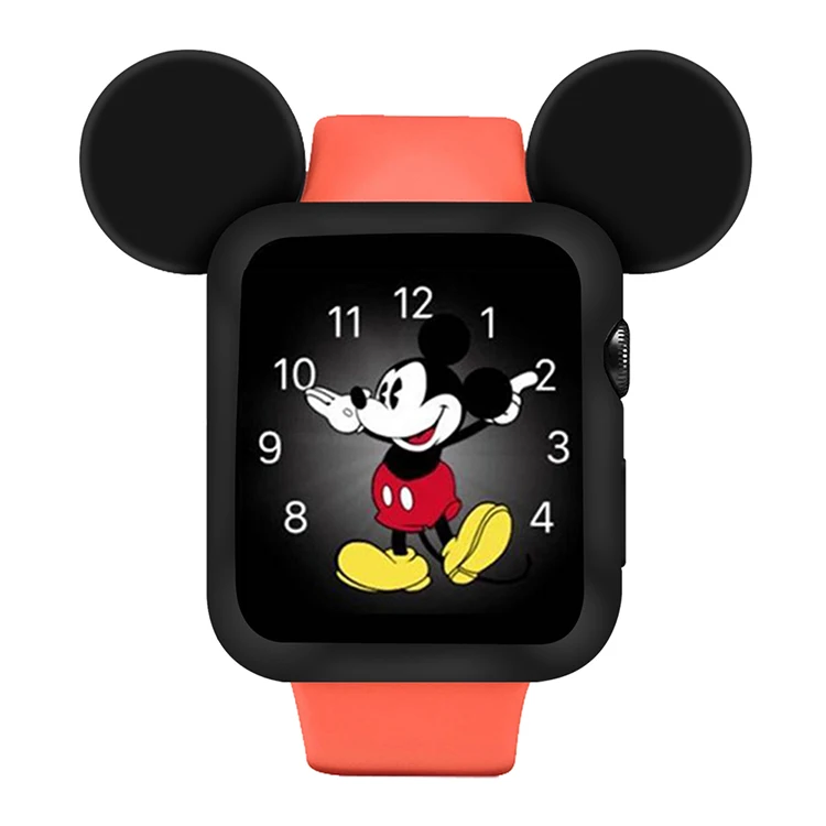 
Lovely Cartoon Mickey Case TPU Protective Cover for Apple Watch 40mm 44mm 