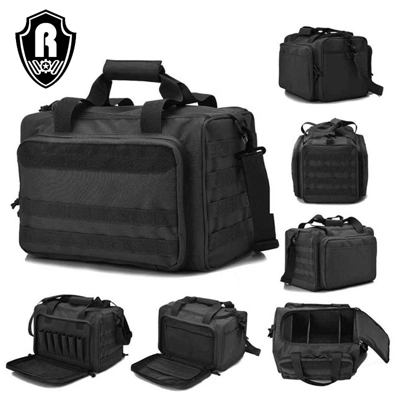 Custom Multifunction Large Capacity Durable Tactical Range Bag Outdoor Camping Tactical Gun Bag Tactical Bags