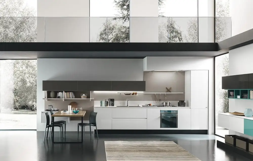 High gloss kitchen cabinet/Lacquer kitchen cabinet/Modern kitchen cabinets