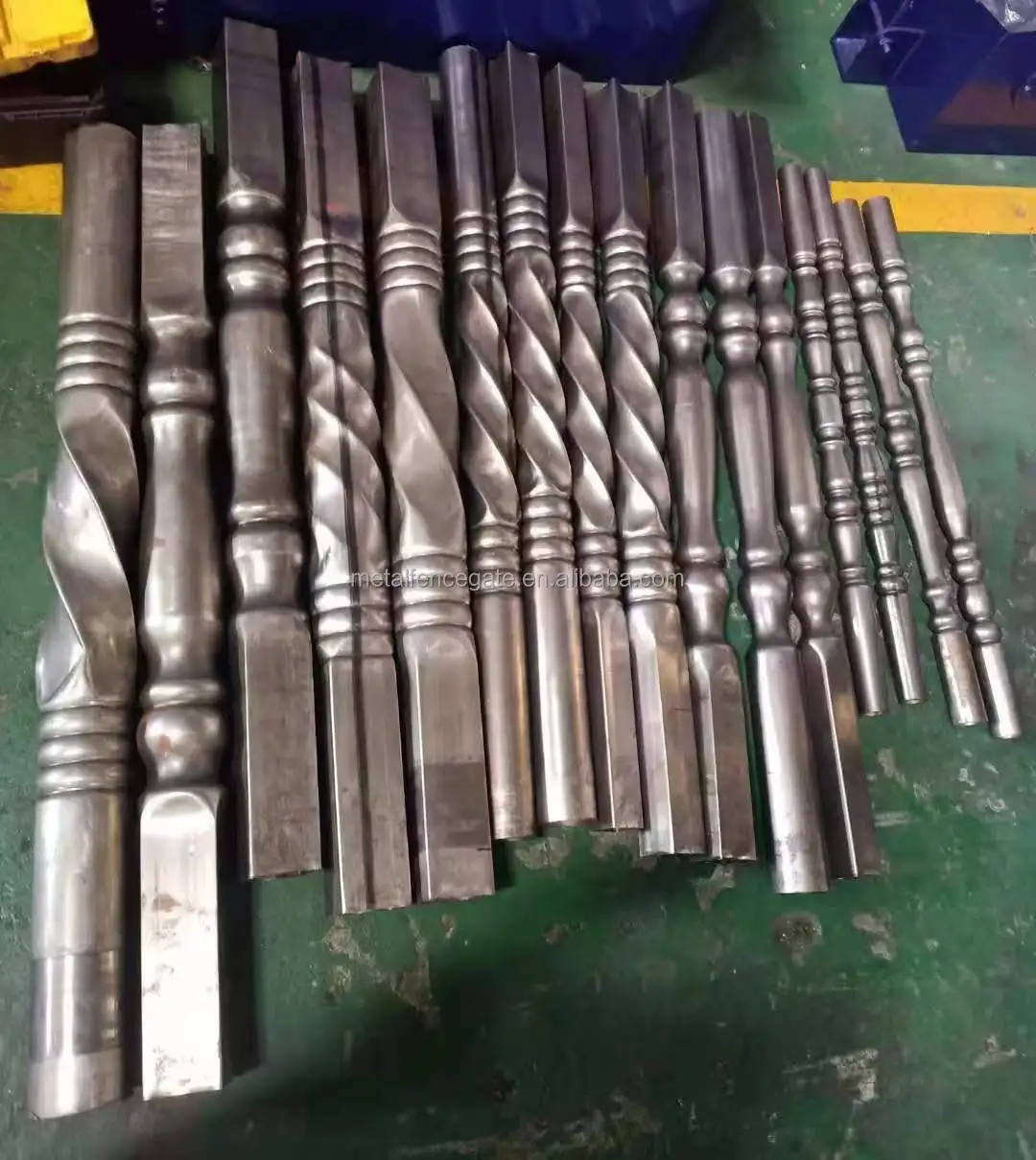 Good quality new design forged iron railings and stair railings