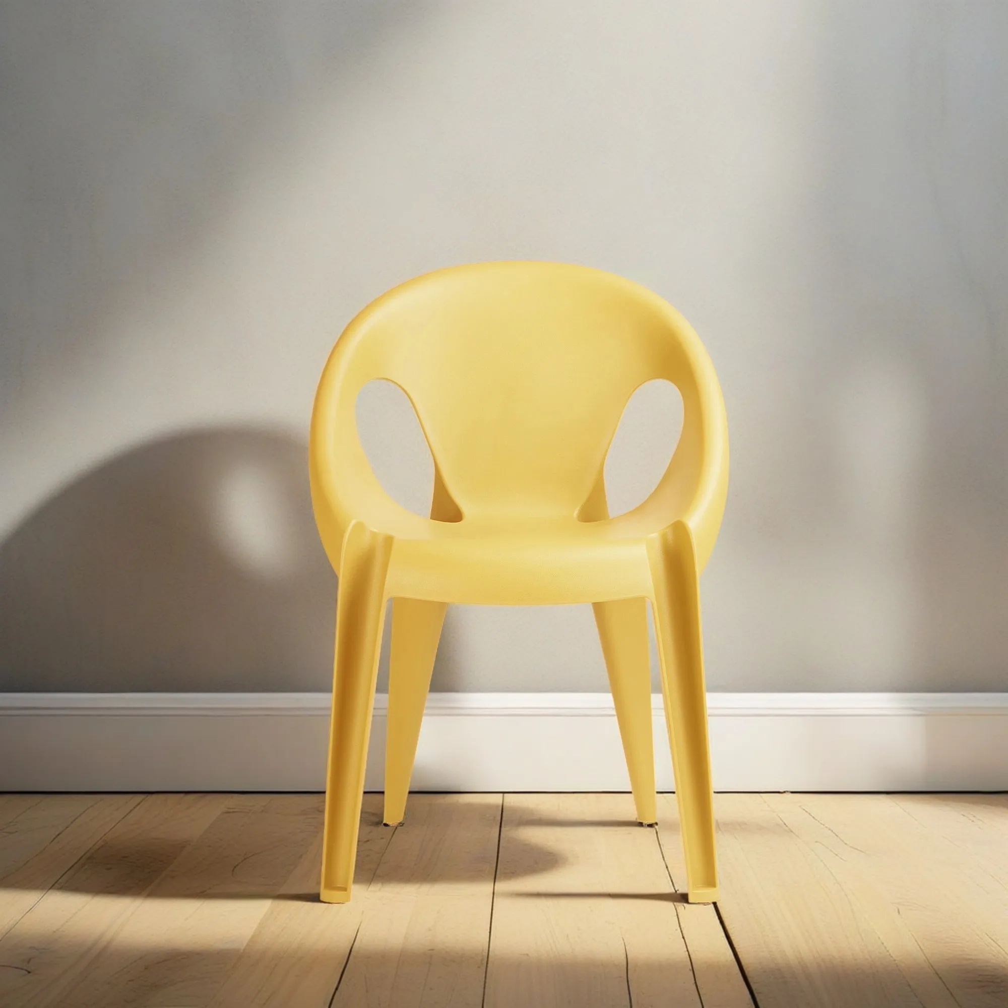 Colorful plastic chairs garden outdoor green color PP Leisure chair with cheap price