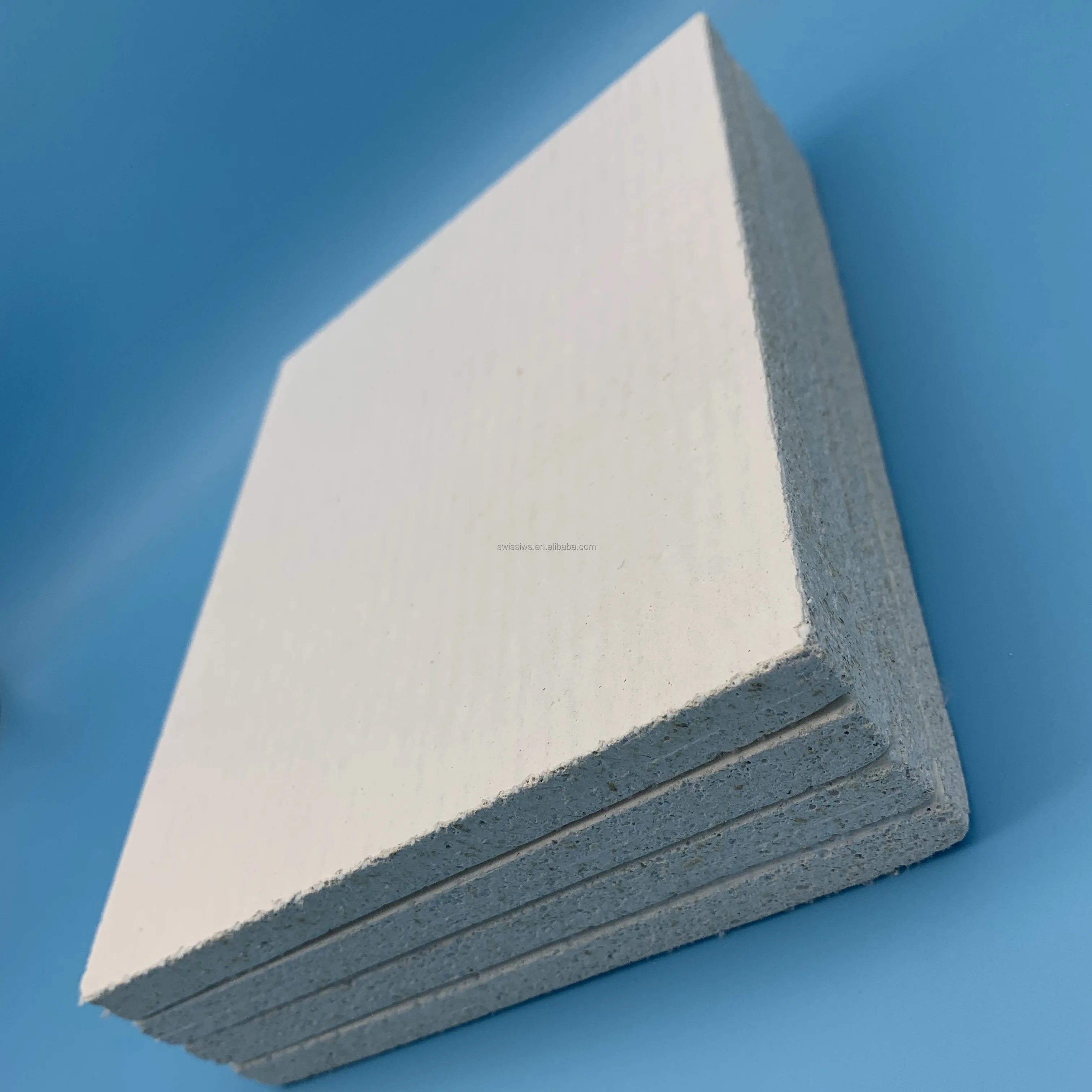 10mm Fireproof and Moisture Proof Glass Magnesium Oxide Sulfate MGSO4 Board for East Europe