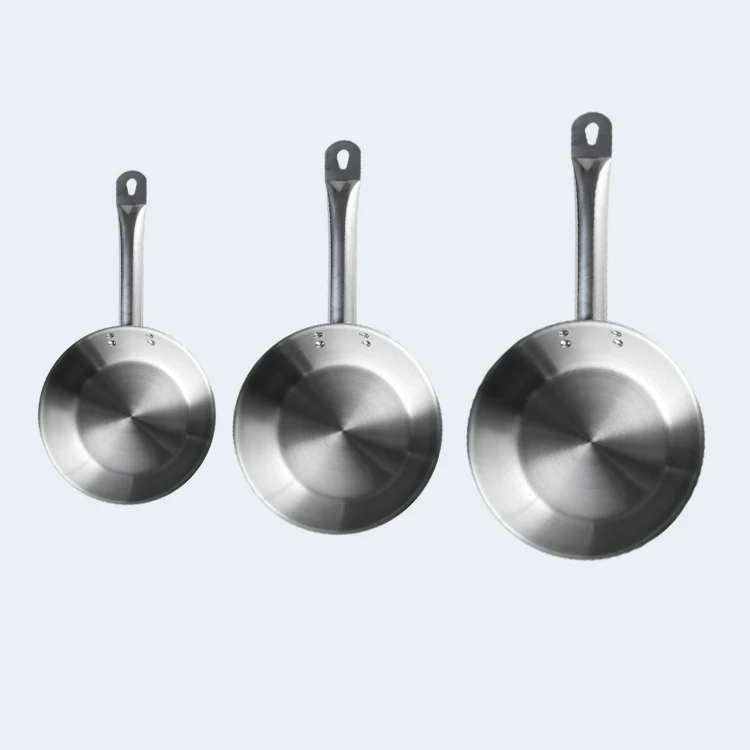 Manufacturer Wholesale Modern Non-stick Set of Pans Stainless Steel Cookware Gas Induction Fry Pan Non Stick Frying Pan