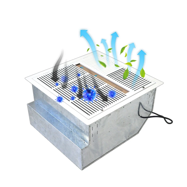 Ceiling type medical air sterilization equipment with power-off restart memory function