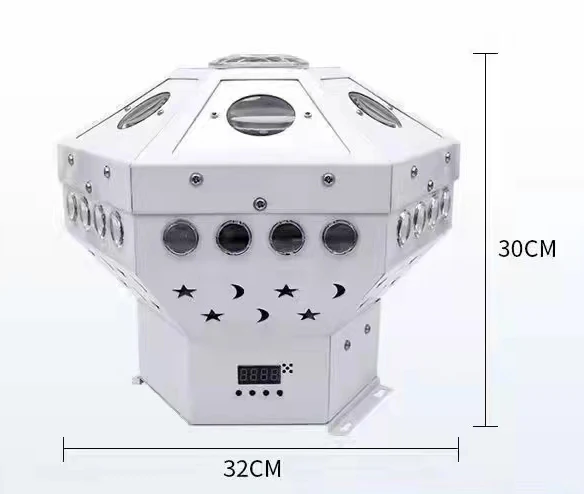 3 in 1 Tiannv scattered flower Magic ball lamp,Manual DMX512 light,bar party in door out door Dance room lamp,