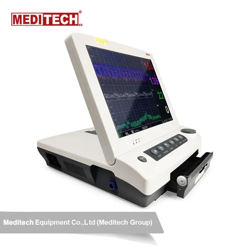 12.1 Big Screen Accurate Probe Fetal Monitor for Hospital Use CE and ISO Approved with Optional Built-in Thermal Printer