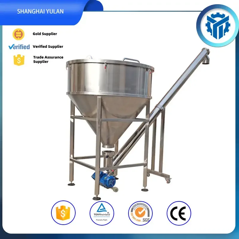 Industrial Stainless Steel 304 200L Coffee Corn Grain Powder Storage Tank Silo for Animal Feed