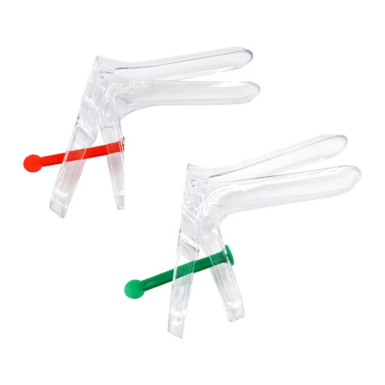 French type plastic disposable Vaginal dilator OEM printing