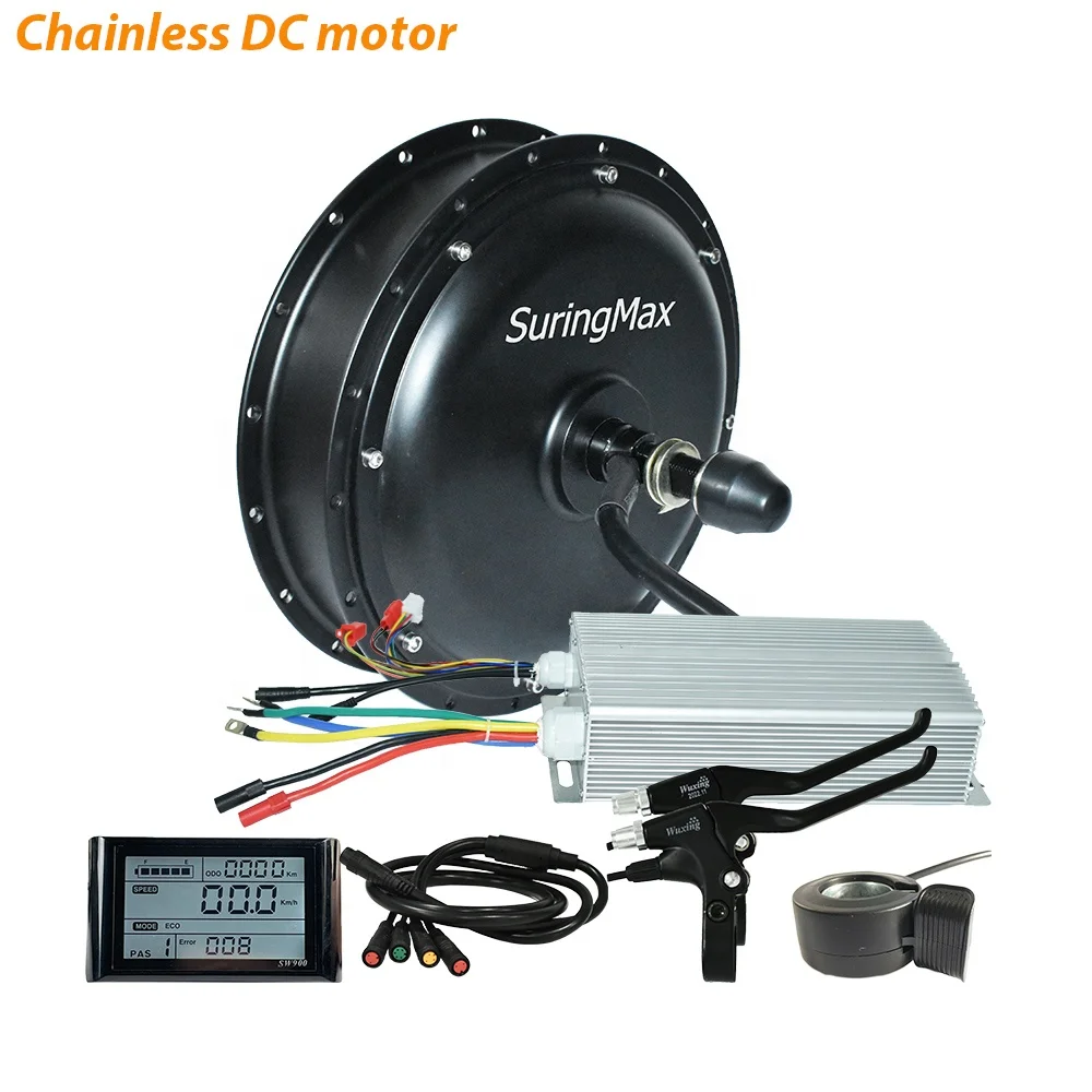 Chainless motorbike electric motorcycle motor kit e bike conversion 72v 5000w racing converter kit