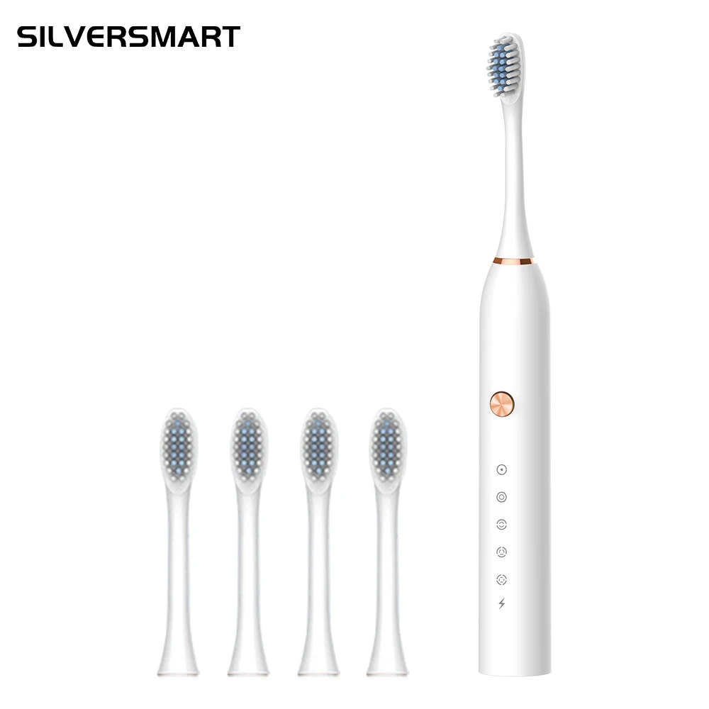 Rotating Private Label Cheap Soft Custom Smart Sonic Electric Toothbrush For Adults