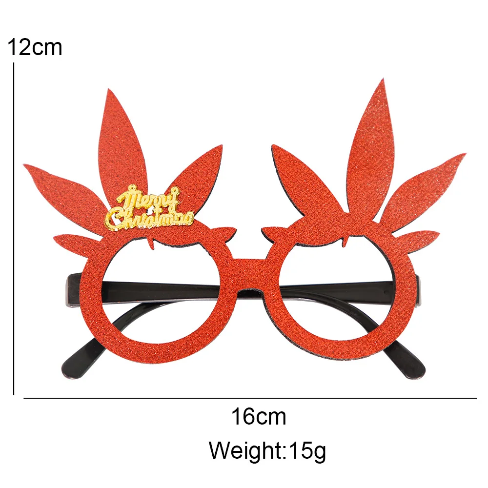 2023 New Christmas Glasses Party Decoration Adult Children Star Eyeglasses Frame Christmas Glasses