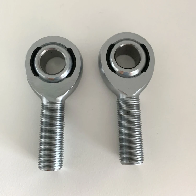 Universal Left And Right Male Threaded Hard Chrome Plated Steel Loader Slot Rod Ends Ball Bearing