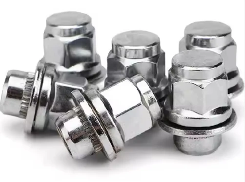 Wholesale M14*1.5 Steel Galvanized Wheel Nut OEM 90942-01103 Lug Nut for Toyota Land Cruiser Hub Zinc Plated Car Nut for Mining