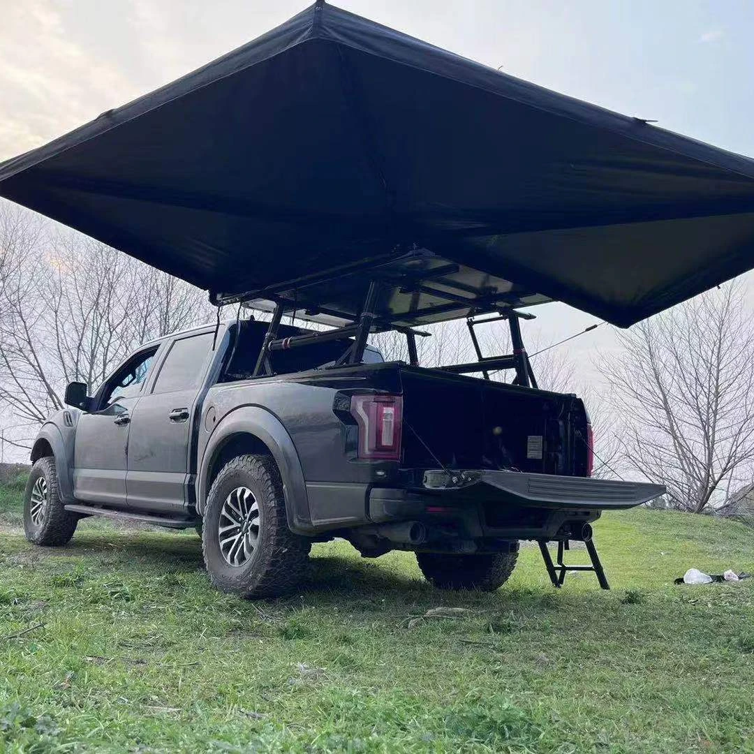 New Car side awning  car side fox awning for 4-6 person 270 Degree free standing fox awning  for camping