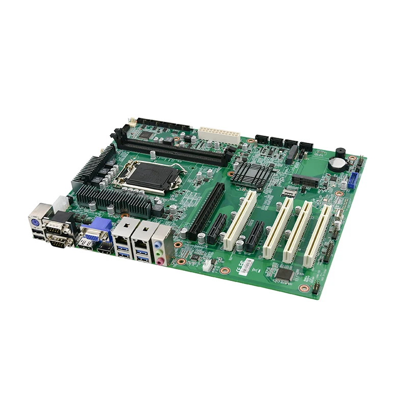 Процессор EAMB-1593 I3 I5 I7 I9 LGA1151 H310 Intel i219 lan card PCIEX16 Материнские платы ATX Промышленная материнская плата
