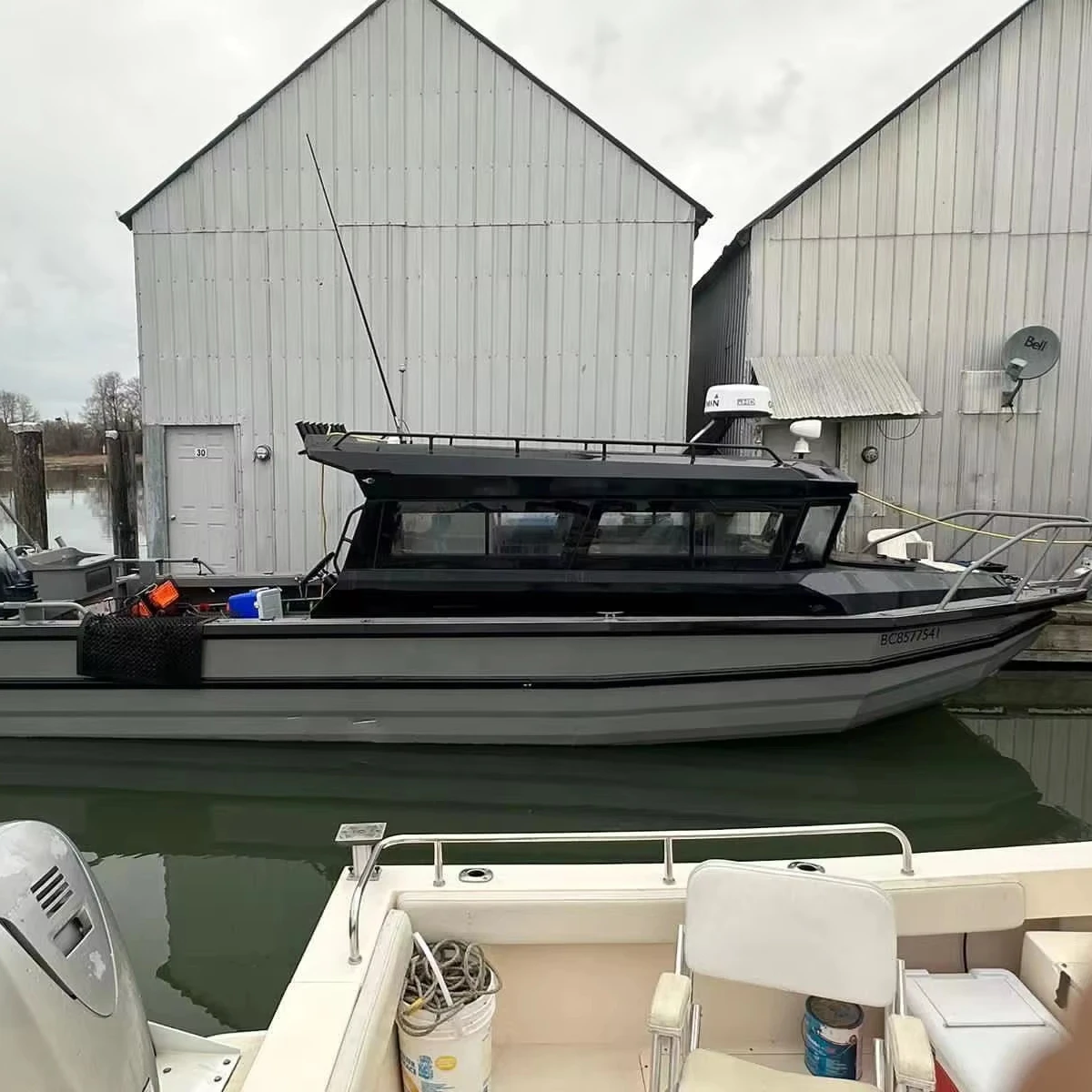 Sea King 30ft Outboard Motor Power Sport Cheap Yacht Cabin Aluminum Pleasure Fishing Boat for Sale