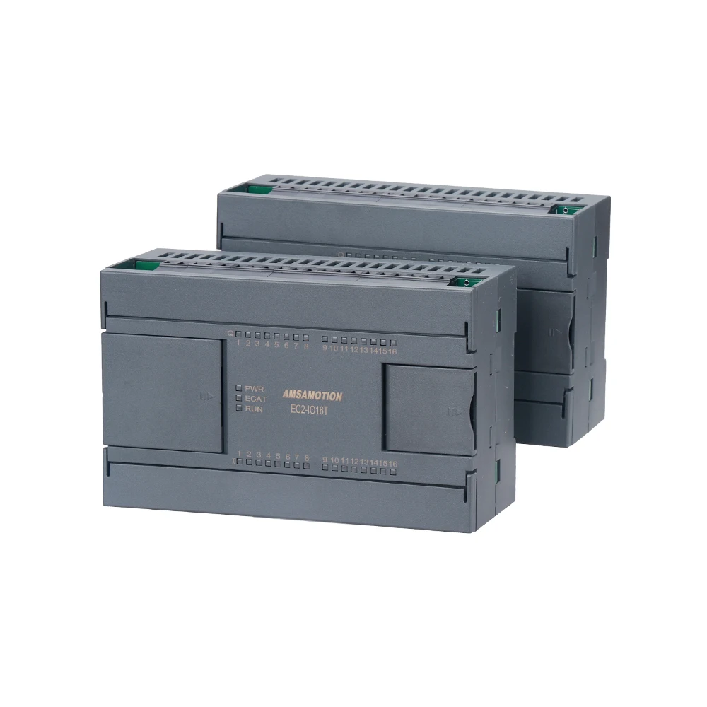 Dual Ethernet EtherCAT bus remote distributed IO current and voltage analog industrial module EC2-IO8R-A EC2-IO16R/T