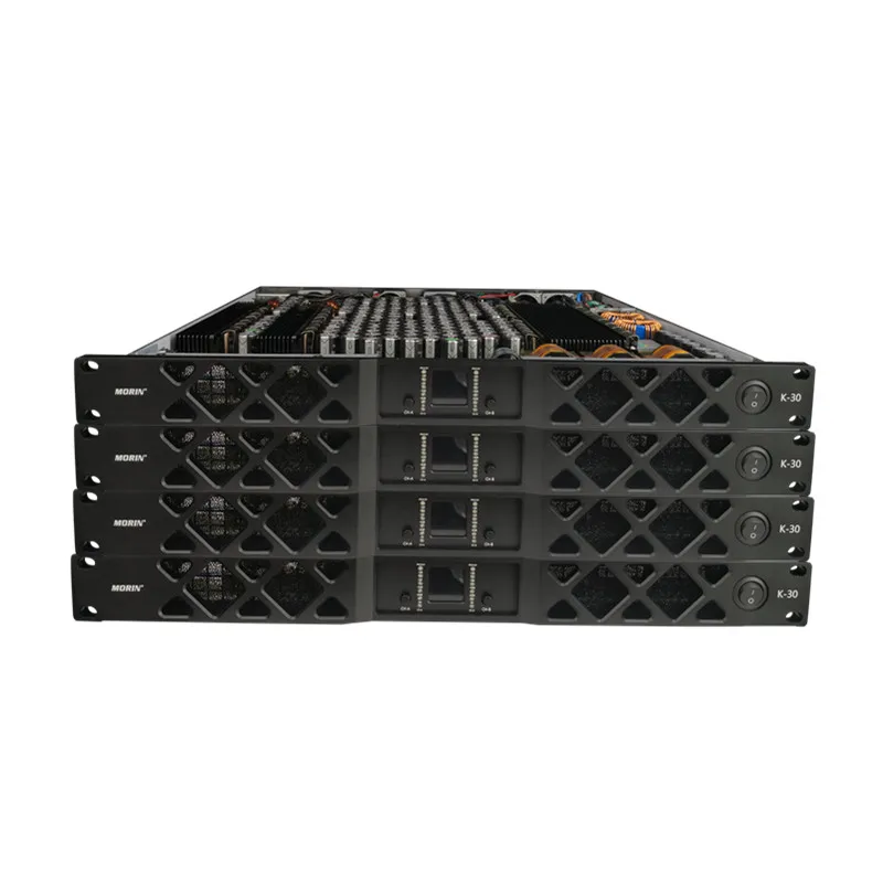 2x3000 Вт 1U Профессиональные аудио K30 усилители мощности класса