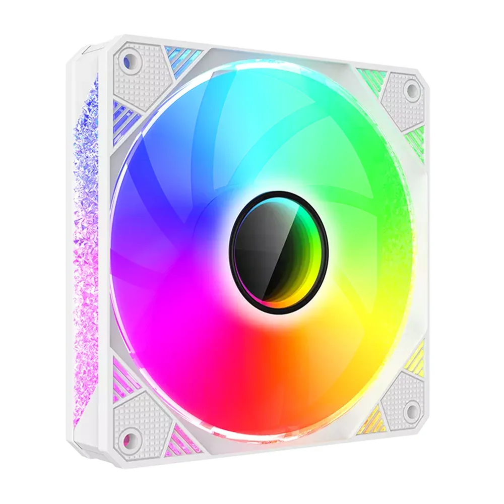 Кулеры RGB для корпуса ПК 120 мм тихий кулер компьютерного шасси охлаждающий вентилятор синхронизации материнской платы ШИМ 4-контактный 5 В ARGB