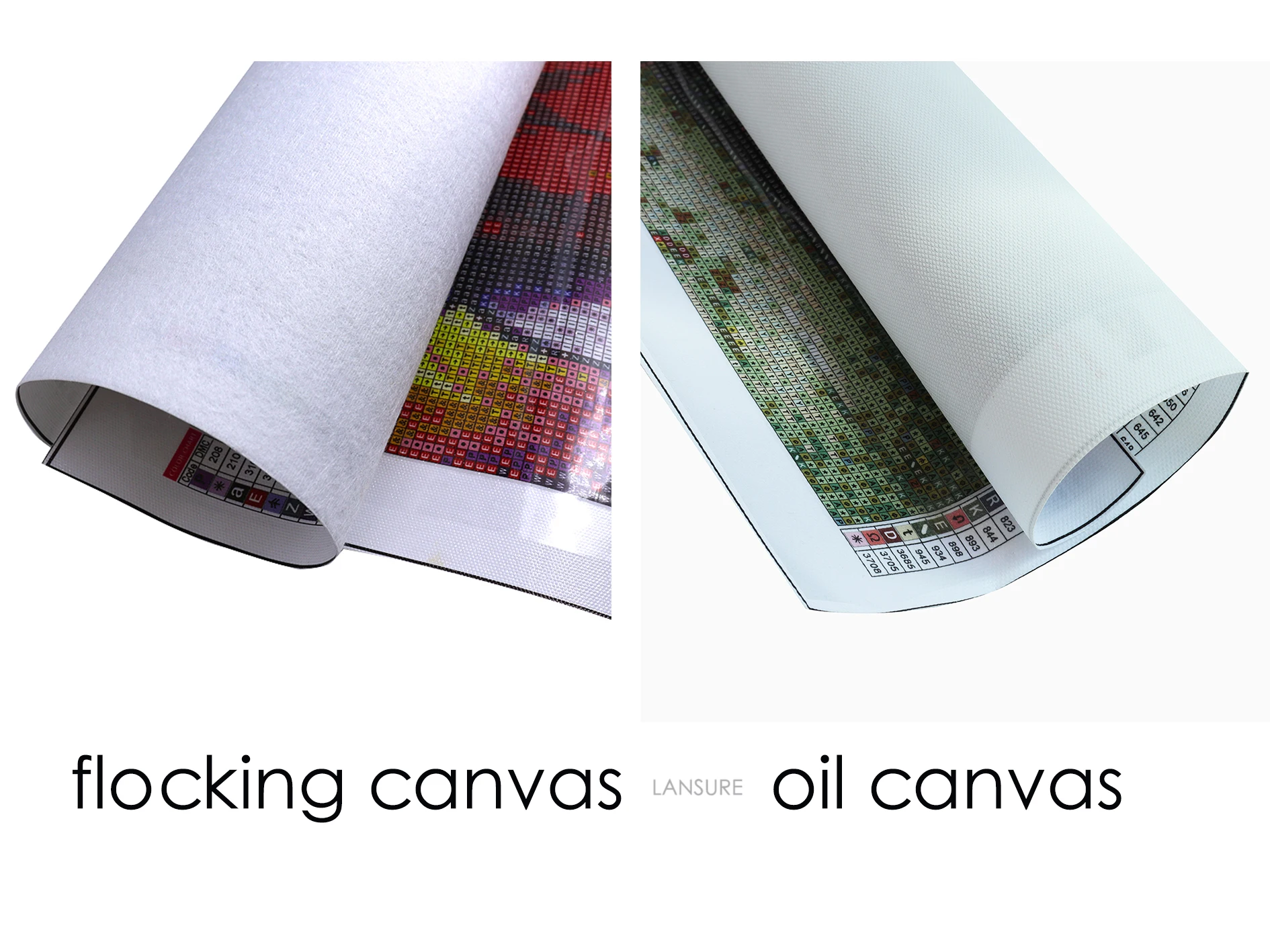 Эко-Картина на холсте с кристаллами