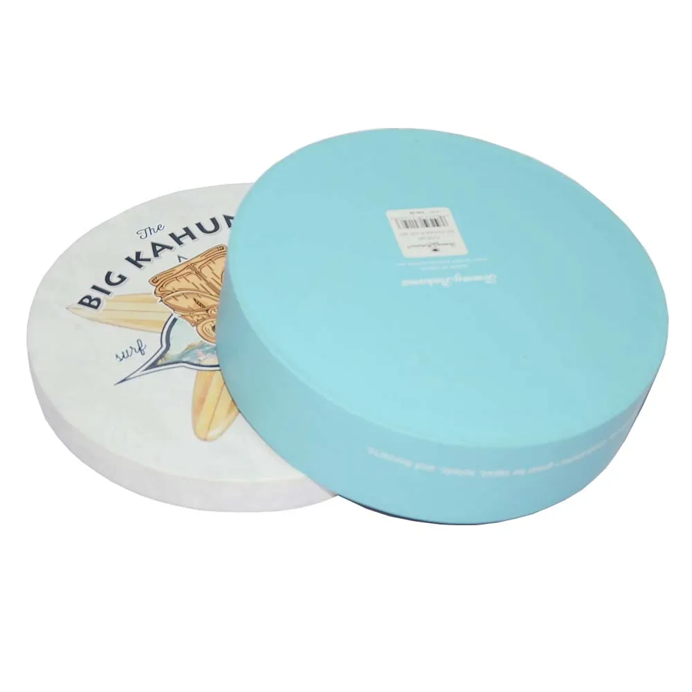 China Manufacturer Recycled Chocolate Paper Packaging Sweet Cookie Rose Round Flat Box