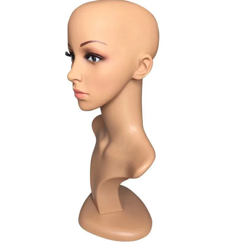 
head mannequin for display wigs 