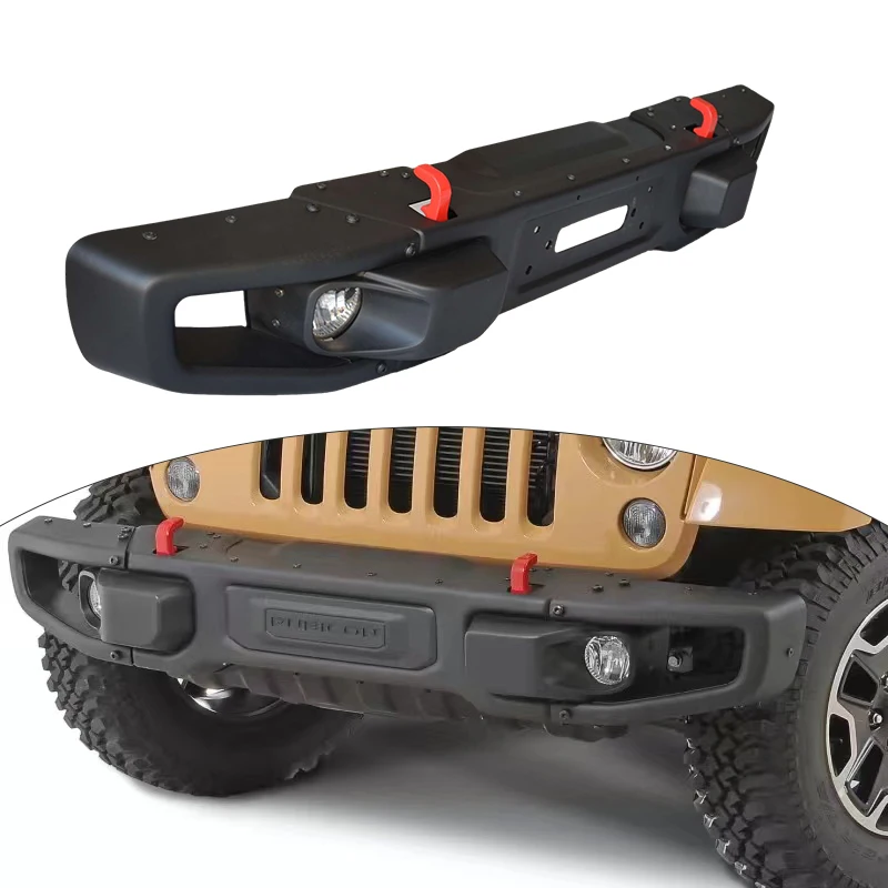 10 years bumper without protective angle manganese steel bumper For Jeep Wrangler JK 2007-2017