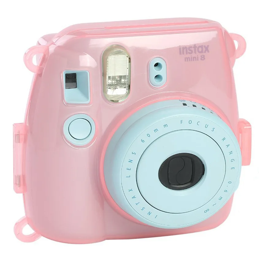 
Crystal PC case Instax mini 9, Cover for fujifilm instax mini 9, Protector for fujifilm instax mini 8 instant film camera 