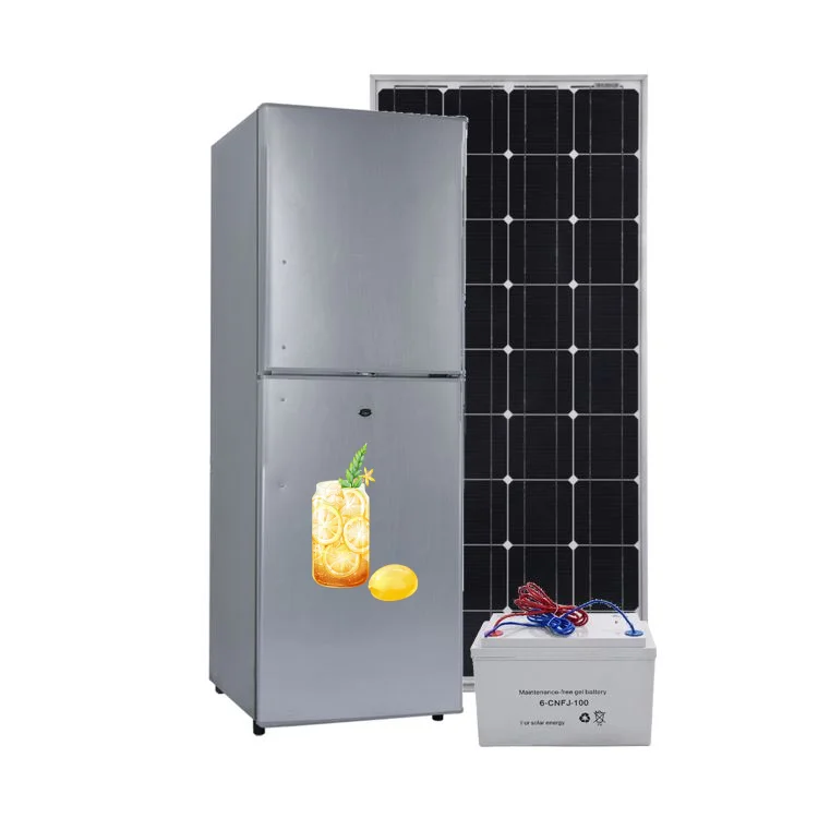 198 Liter top fridge double door DC compressor printing solar fridge refrigerator