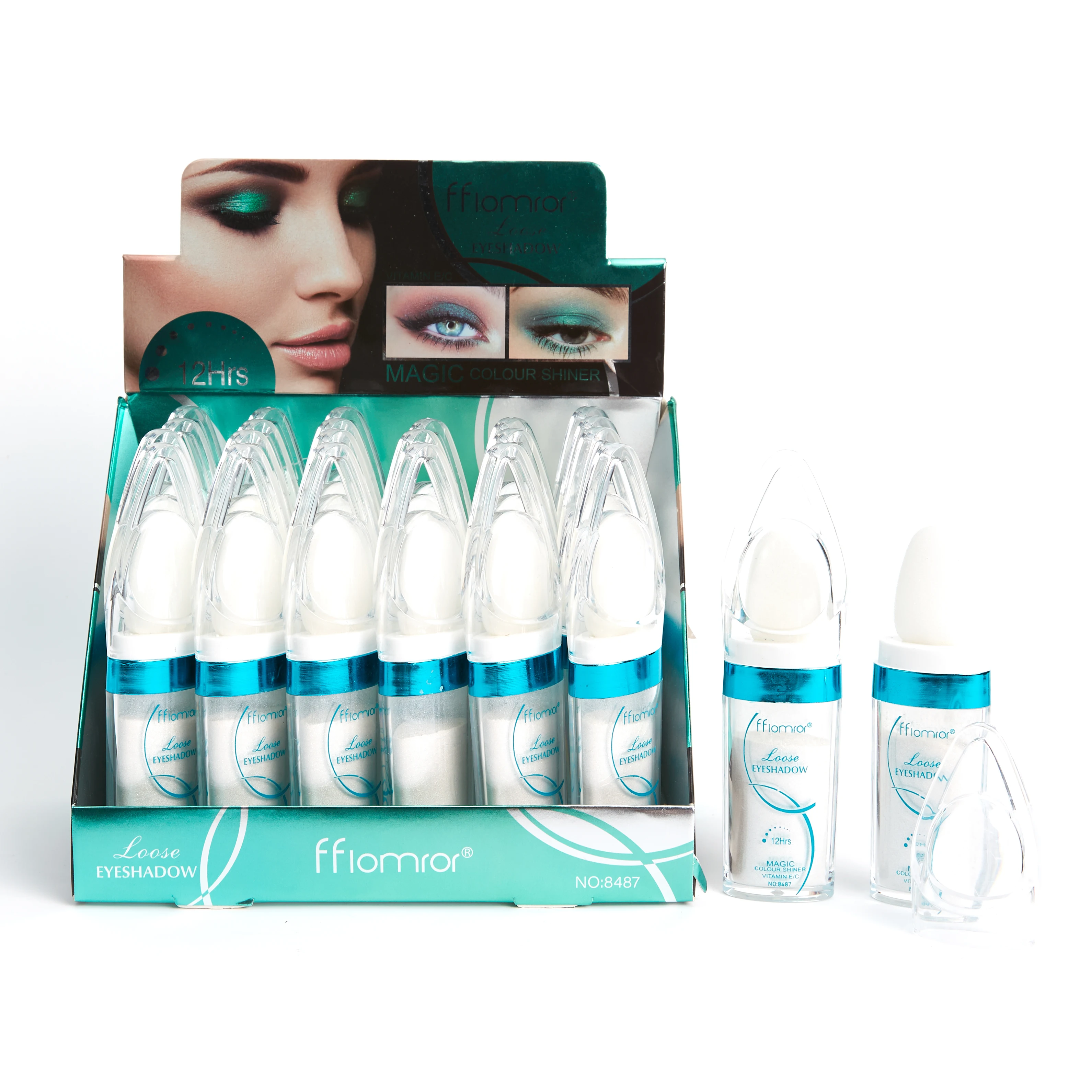 Wholesale Single Eyeshadow Packaging Loose Glitter Liquid Eyeshadow Sequins Shimmer Cosmetic Liquid Eyeshadow