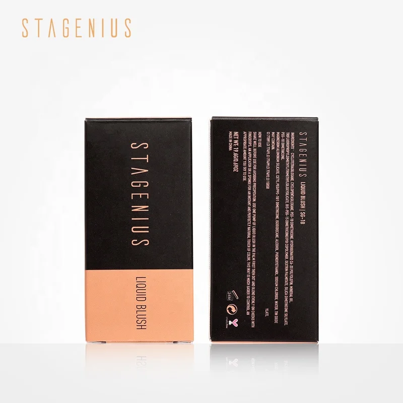 
STAGENIUS high quality makeup liquid blusher moisturizing long lasting waterproof cream blush 