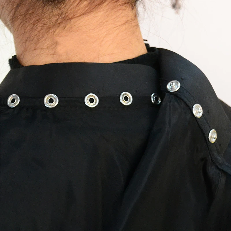 Salon Hairdressing Cloth Barber cape Silicone Collar Barber Cape Apron Silicone Magnetic Buckle Neck Shield Collar Dye Shawl