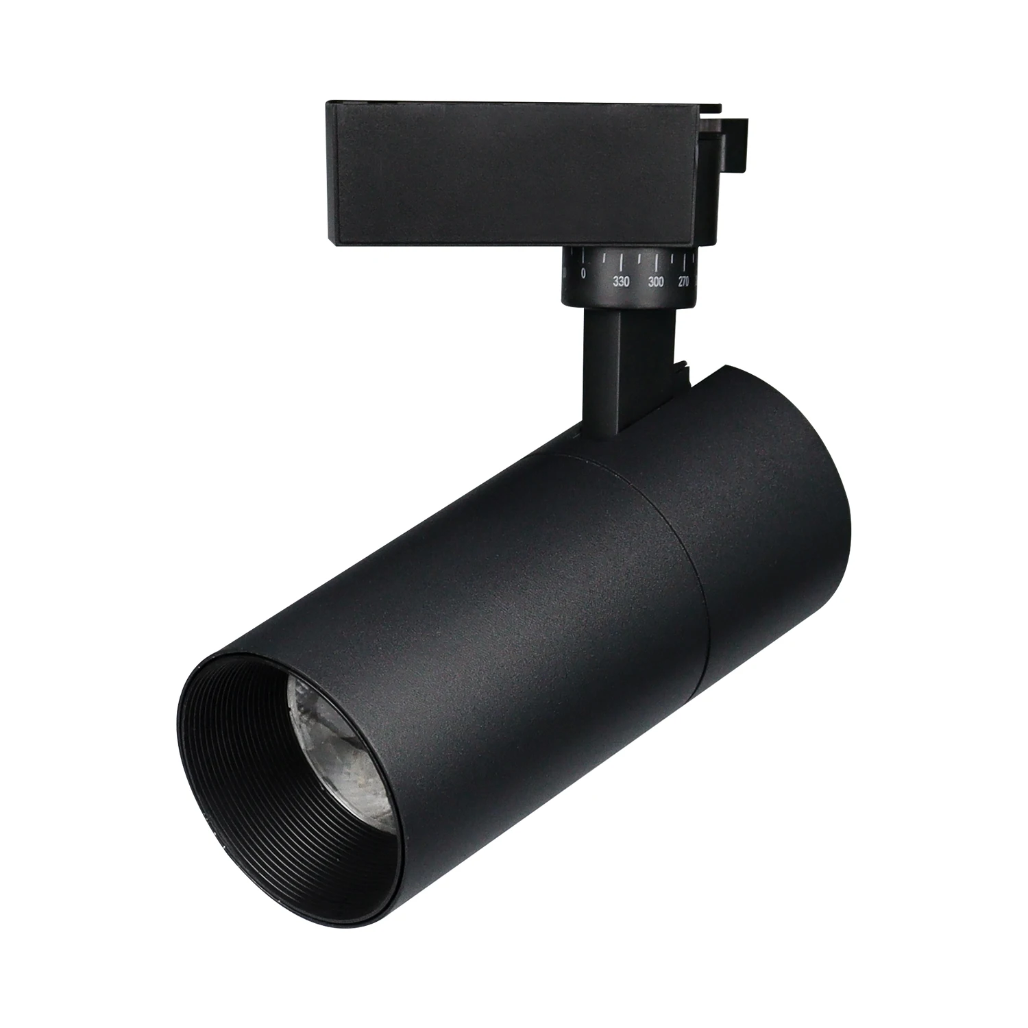 
AC220 277V black color aluminum led track ligthing singapore market hot sale products 