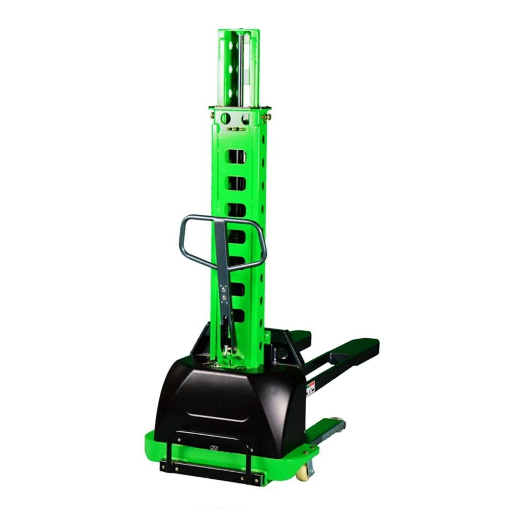 700kg 1 Tons 3.5m Semi Electric Automatic Stacker Forklift Manual Hand Stacker