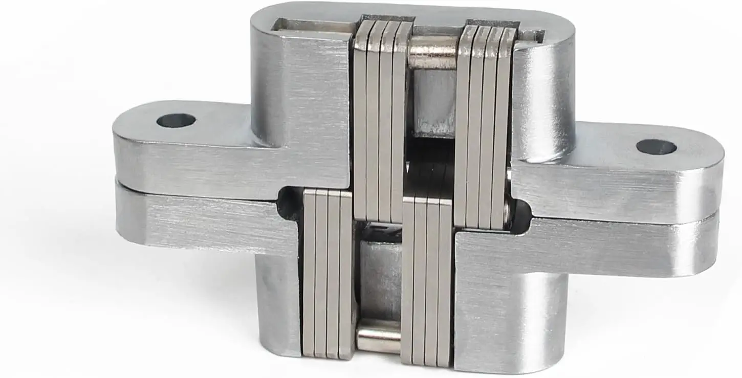 Golden Supplier Heavy Duty 180 Degree Zinc Alloy 3D Adjustable Hidden Concealed Hinge Invisible Door Hinge