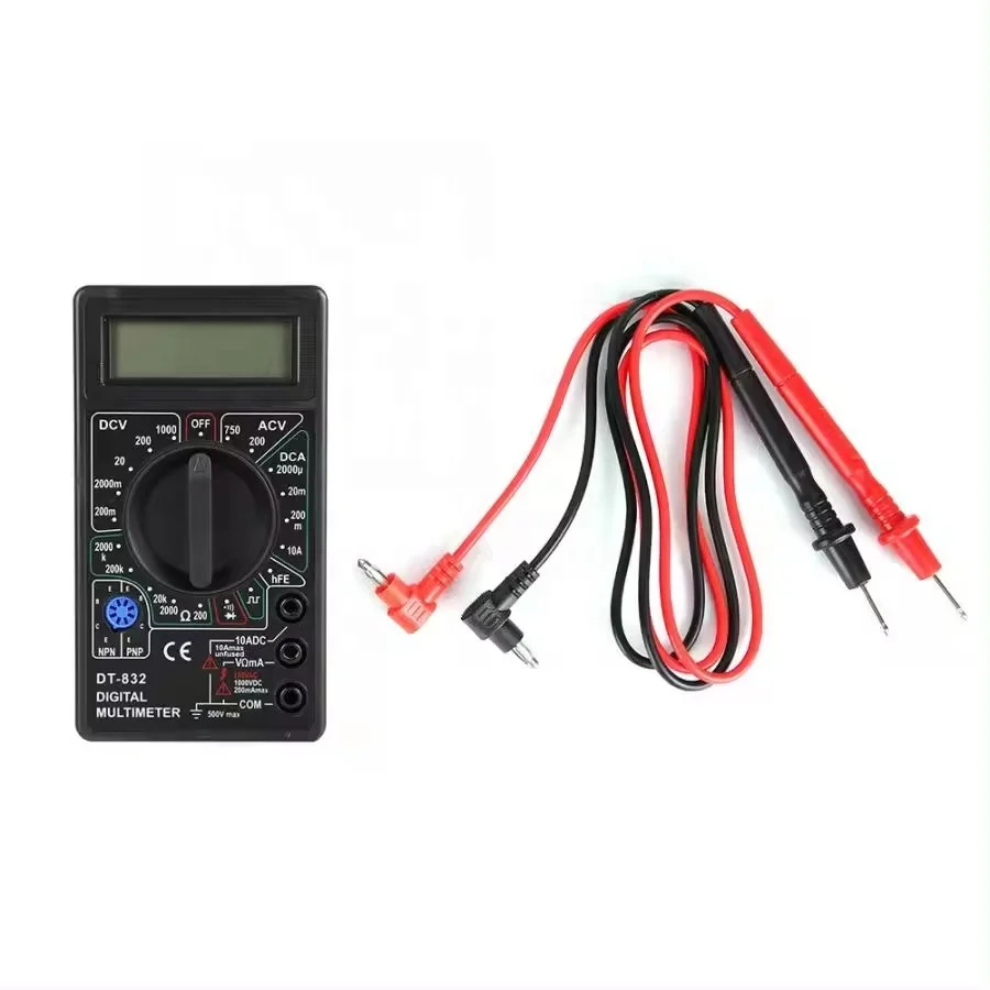 6000 Counts 1000V AC DC 20A AC DC Portable Multifunction Digital Multimeter Professional LCD Multimeter