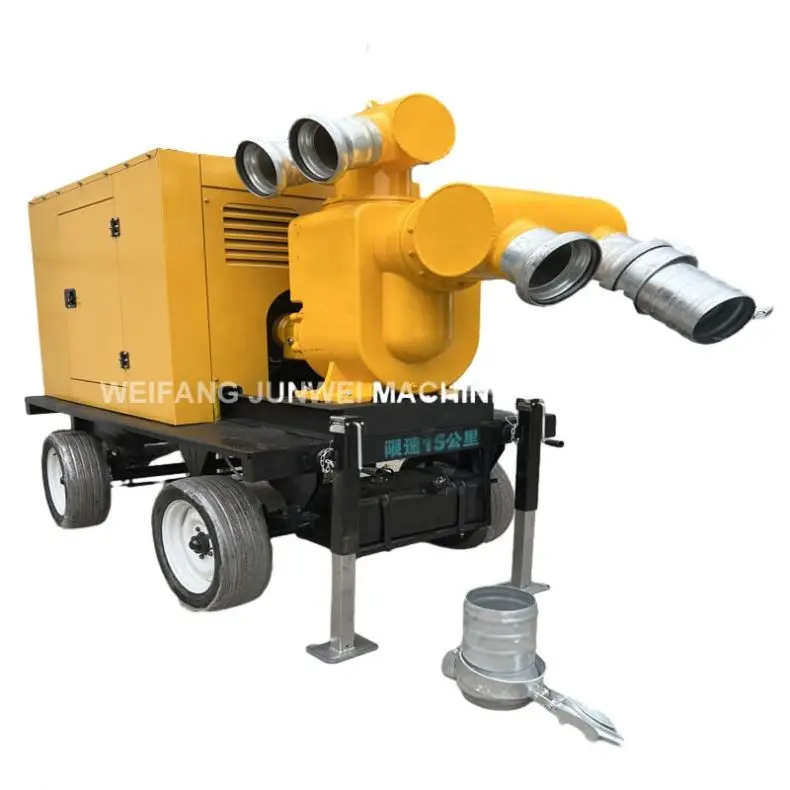 8 inch and 10 inch diesel engine water pumpSingle cylinder engine agricultural diesel pump set