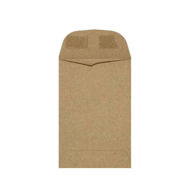 Kraft Paper Self-Adhesive Mini Parts Envelopes 2.25 x 3.5 inch Small Brown Kraft Coin Envelopes