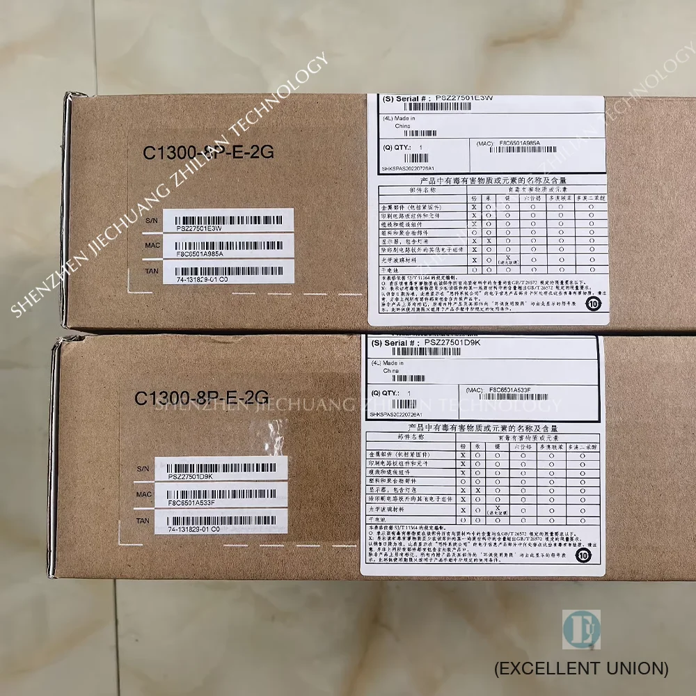 Новинка лидер продаж C1300-8P-E-2G серия C1300 8-портовый гигабитный коммутатор Ethernet сетевой доступа