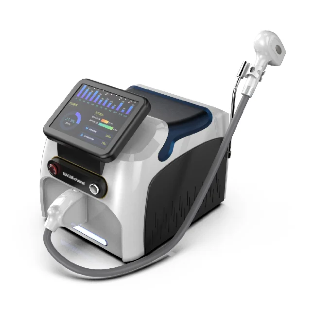 Diode Laser Hair Removal Machine OEM Logo Medical Ce Portable 755 808 1064 Laser Hair Removal Epilator 808nm Diode Laser