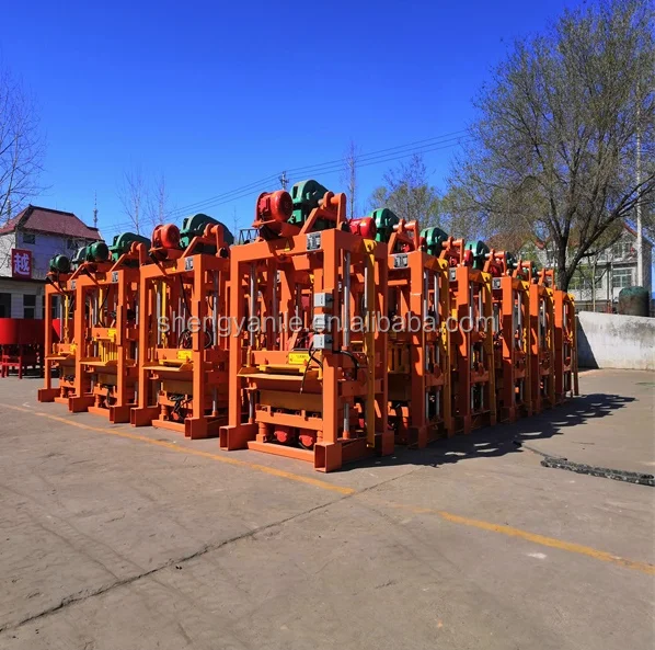 QTJ4-40 для цементового блока делая
