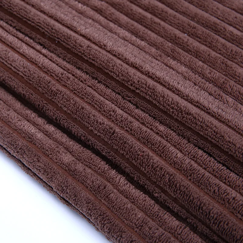 Comfortable 2.5W corduroy home clothes solid color thick corduroy fabric
