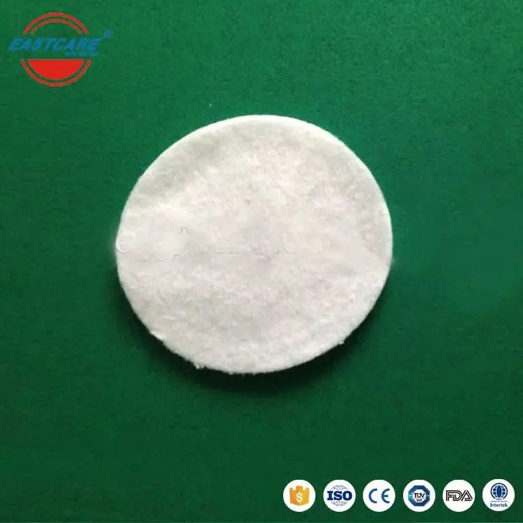 
100% Cosmetic cotton wool pads in manufacturers 