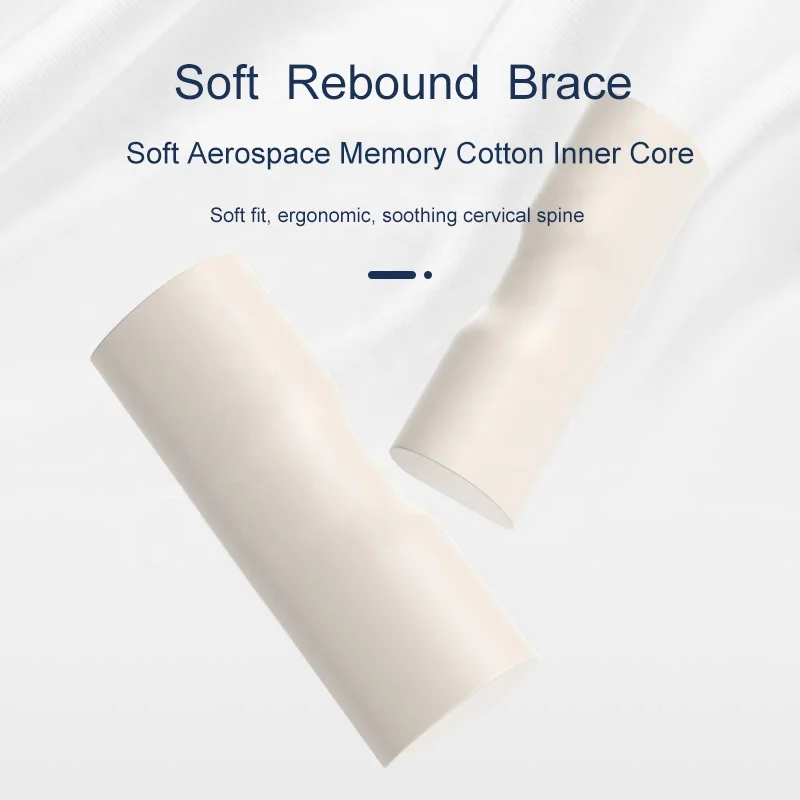 Soft Comfortable Vibration Hot Compress Massage Pillow Cervical Leg Shiatsu Massager Simple Control Timing Memory Massage Pillow