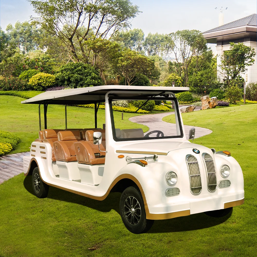 Ce Approved Luxury Classic Car Sightseeing Bus Electric Vintage Car Electric Wedding Retro Classic Car