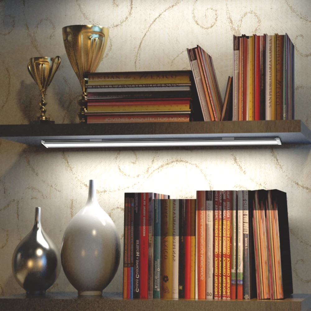 jewelry showcase lighting super thin touch led cabinet light blue light indicates modern furniture design