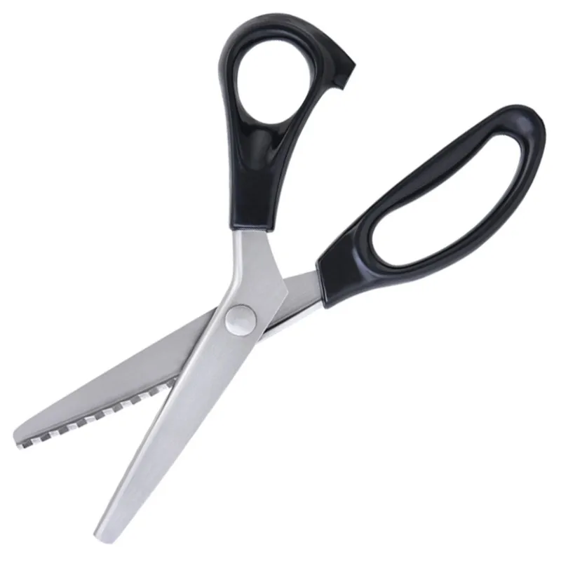 Black3.5 мм треугольные зубные глифы портновские ножницы ручные кружевные ножницы Профессиональные ножницы