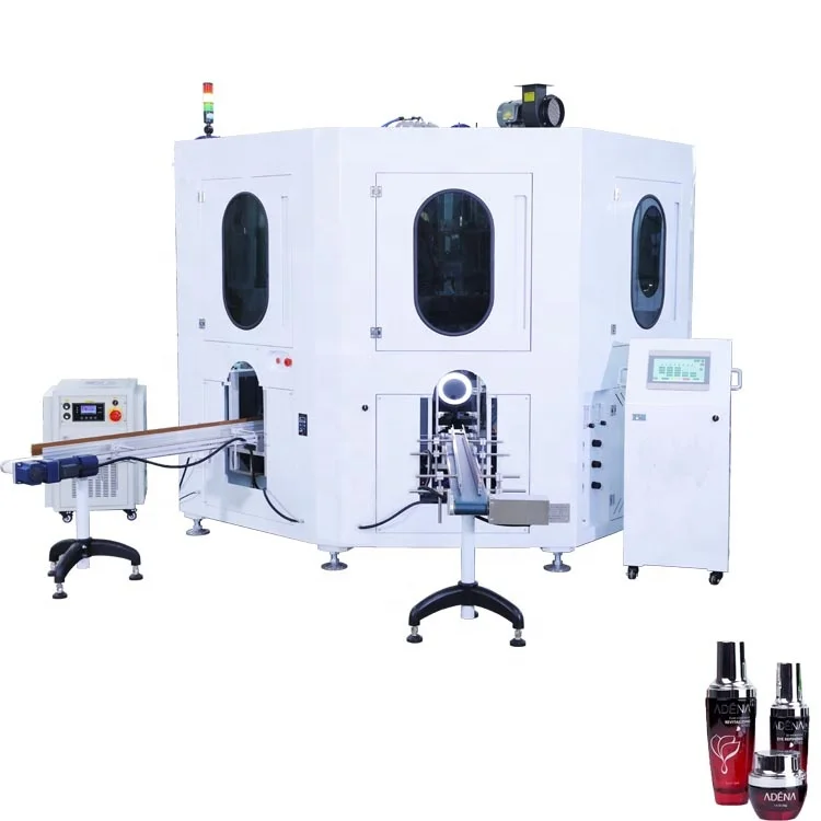 Full Servo Automatic Bottle Silk Screen Printing Machine for Round & Flat Bottle