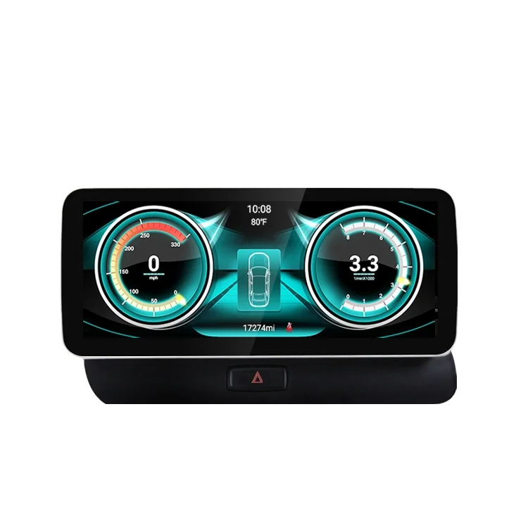 MCX 10.25' 8 Core Android 10 Carplay Multimedia Radio DVD Player GPS Navigation With WIFI BT For Audi Q5 2011-2017