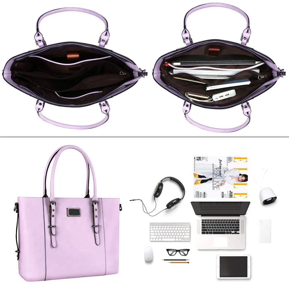 Latest French Light Weight Designer Factory Direct Deep Purple Unique Ladies Handbags Pu Leather Hand Tote Bag For Women Cheap